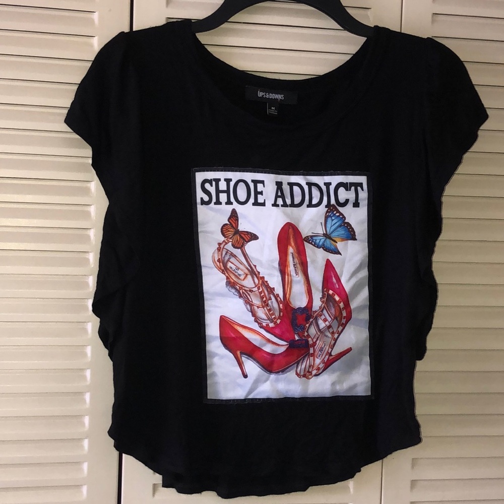 Shoe Addict Crop Top